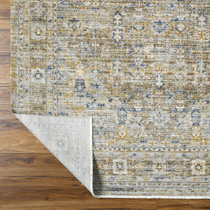 Monty Traditional Style Brown Washable Area Rug - The Rug Decor