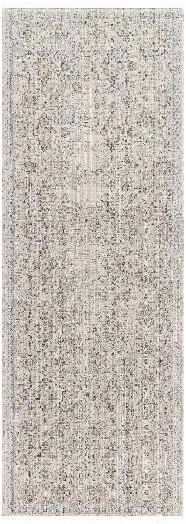 Morag Traditional Beige And Ivory Washable Area Rug - The Rug Decor