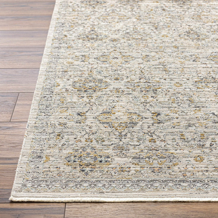 Morag Traditional Beige And Ivory Washable Area Rug - The Rug Decor