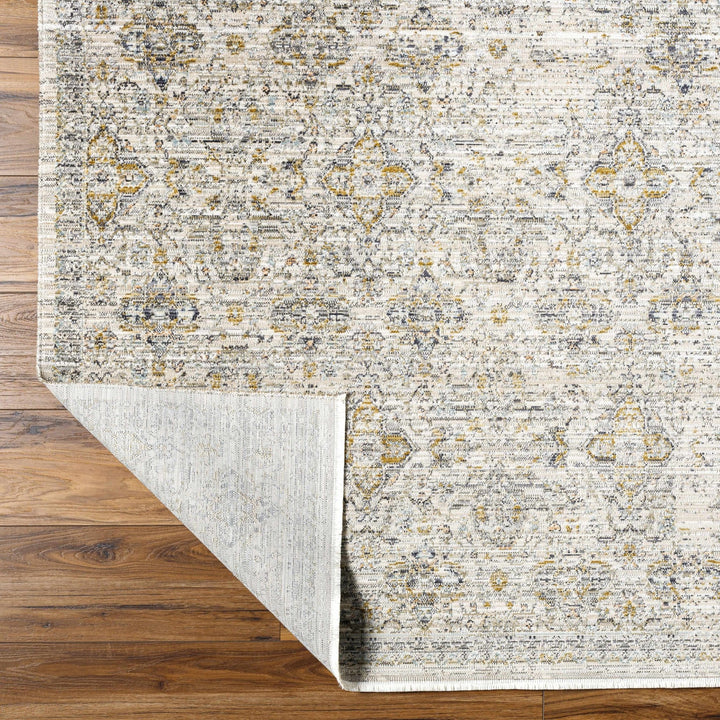 Morag Traditional Beige And Ivory Washable Area Rug - The Rug Decor