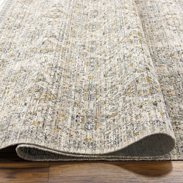 Morag Traditional Beige And Ivory Washable Area Rug - The Rug Decor