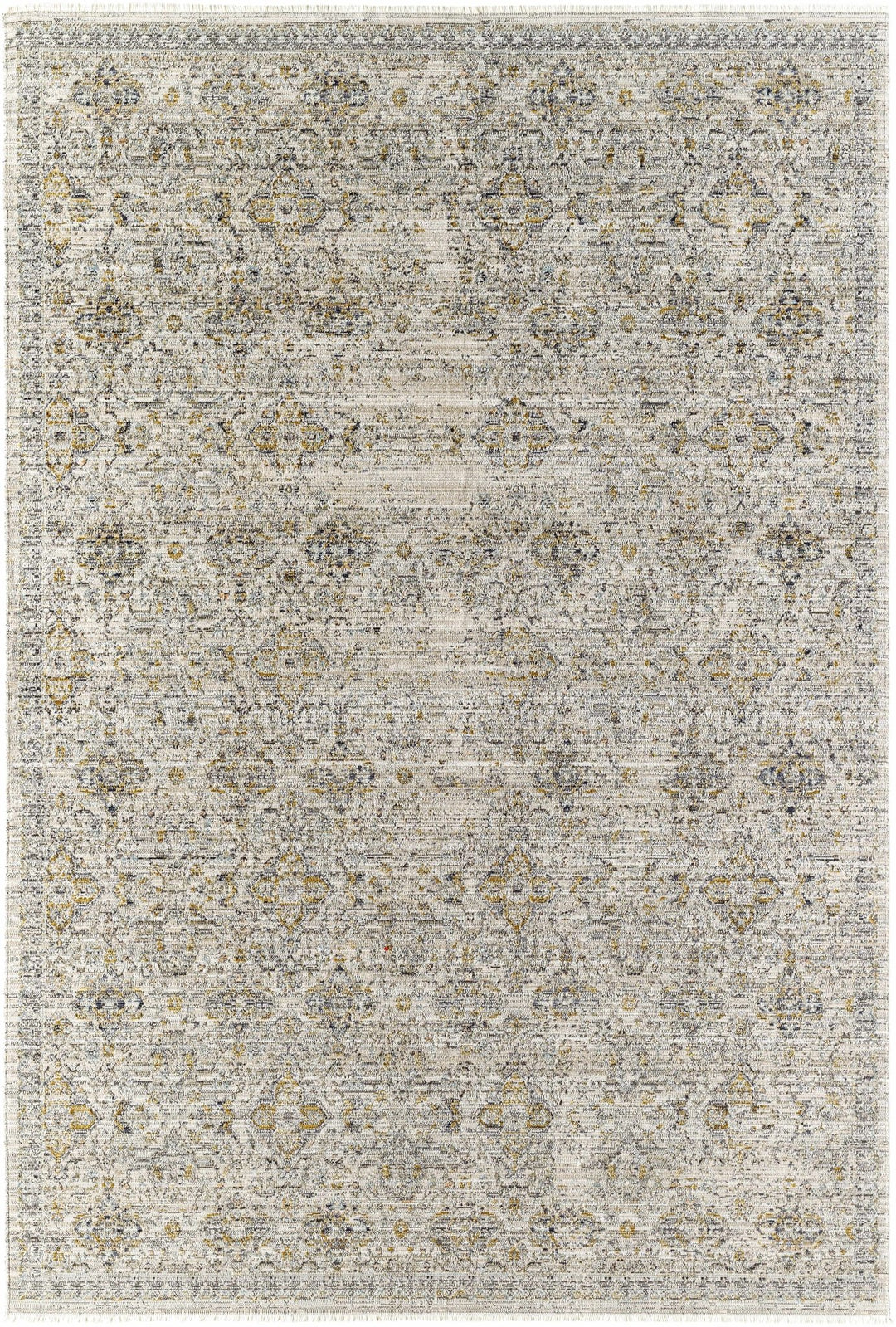 Morag Traditional Beige And Ivory Washable Area Rug - The Rug Decor