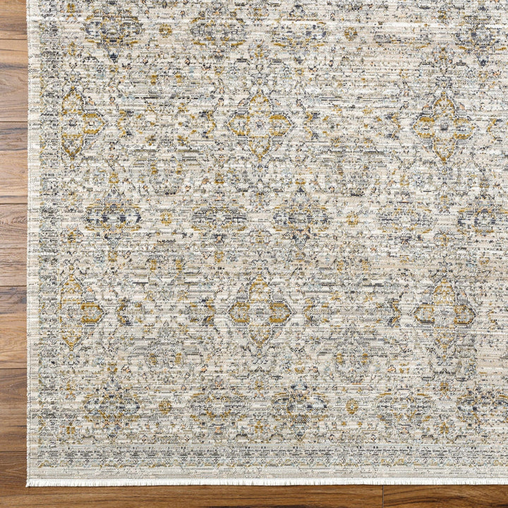 Morag Traditional Beige And Ivory Washable Area Rug - The Rug Decor
