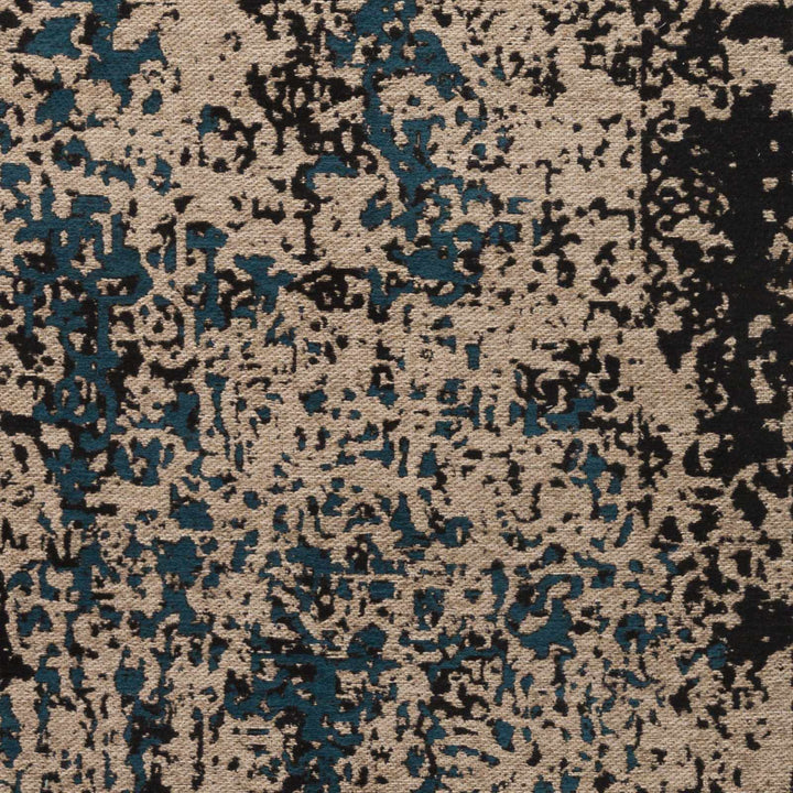 Morland Modern Abstract Design Beige And Blue Area Rug - The Rug Decor