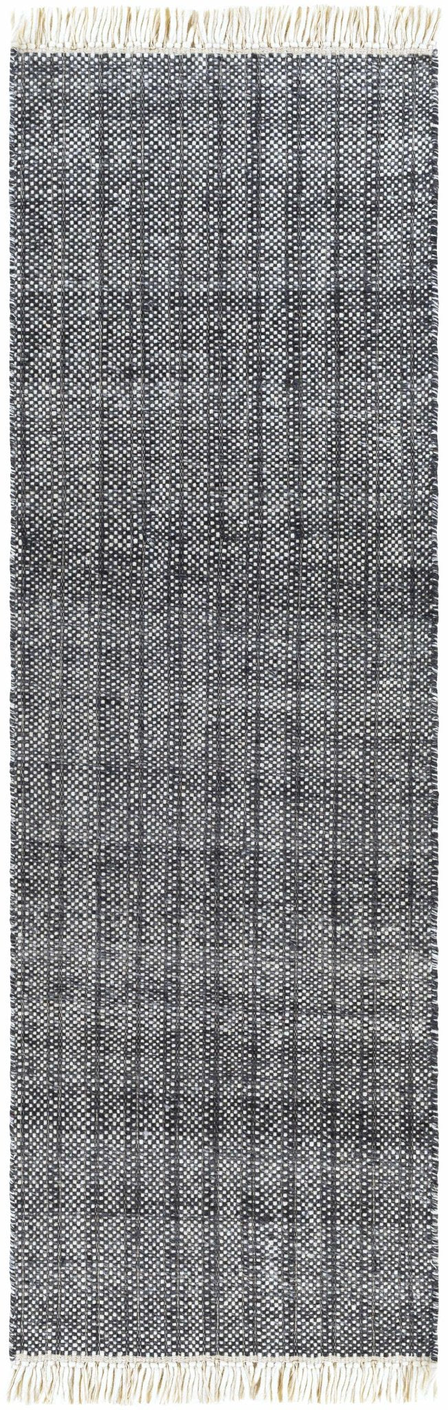 Morrisburg Gray Modern Style Hand Woven Wool Area Rug - The Rug Decor