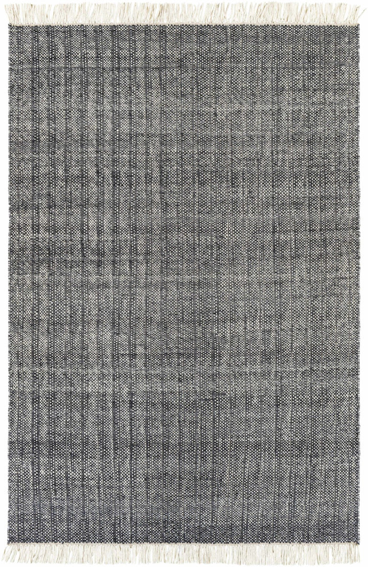 Morrisburg Gray Modern Style Hand Woven Wool Area Rug - The Rug Decor
