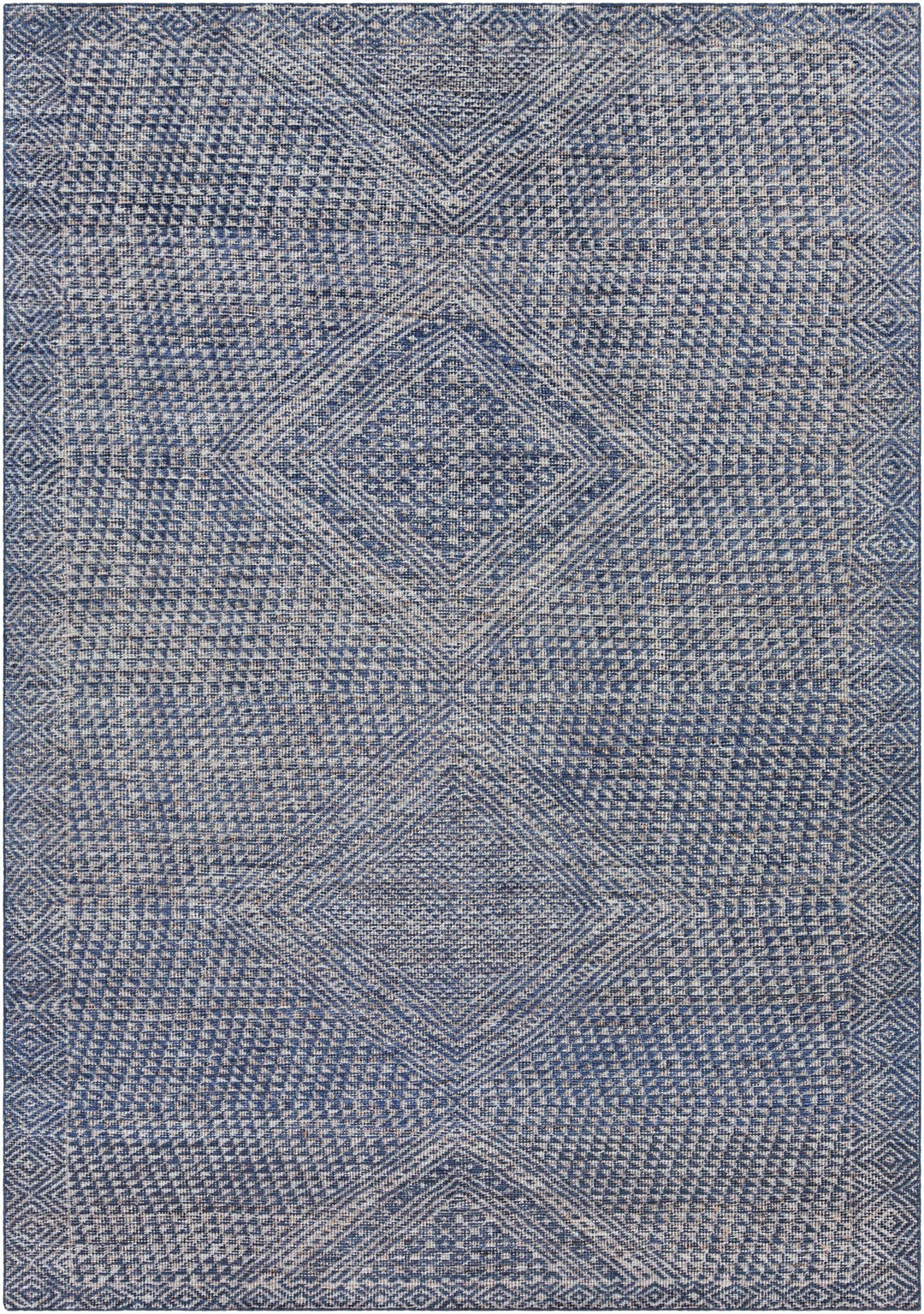 Moyne Blue Traditional Style Hand Knotted Area Rug - The Rug Decor