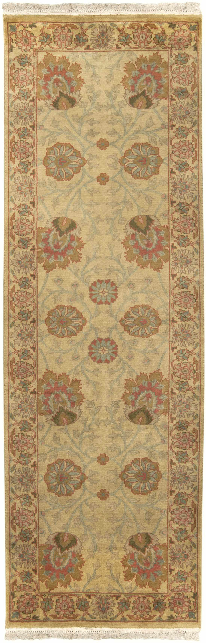 Maurice Beige Traditional Style Hand Knotted Area Rug