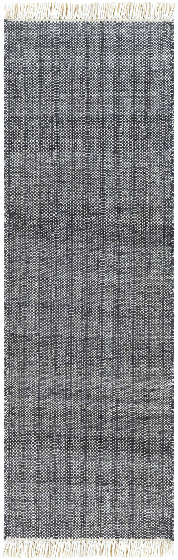 Morrisburg Gray Modern Style Hand Woven Wool Area Rug