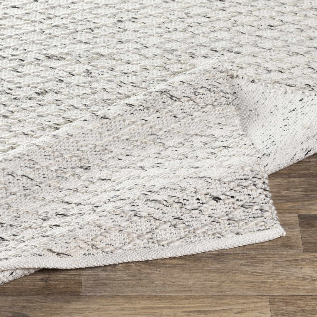 Martin Ivory Modern Style Hand Woven Area Rug