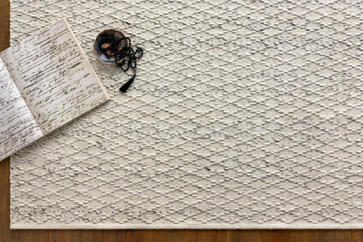 Martin Ivory Modern Style Hand Woven Area Rug