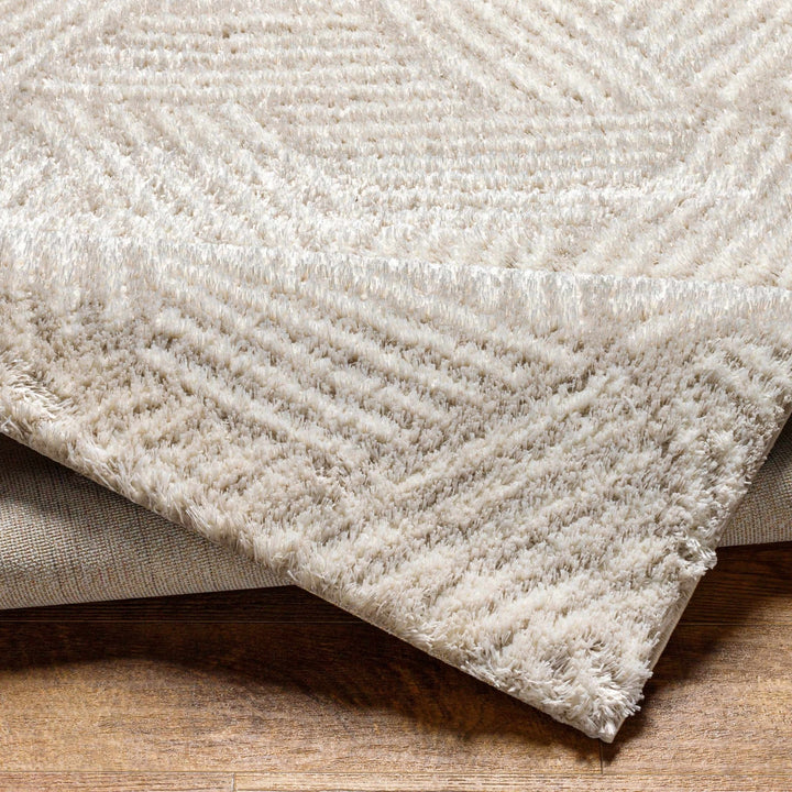 Mura Contemporary Geometrical Design Ivory Area Rug - The Rug Decor