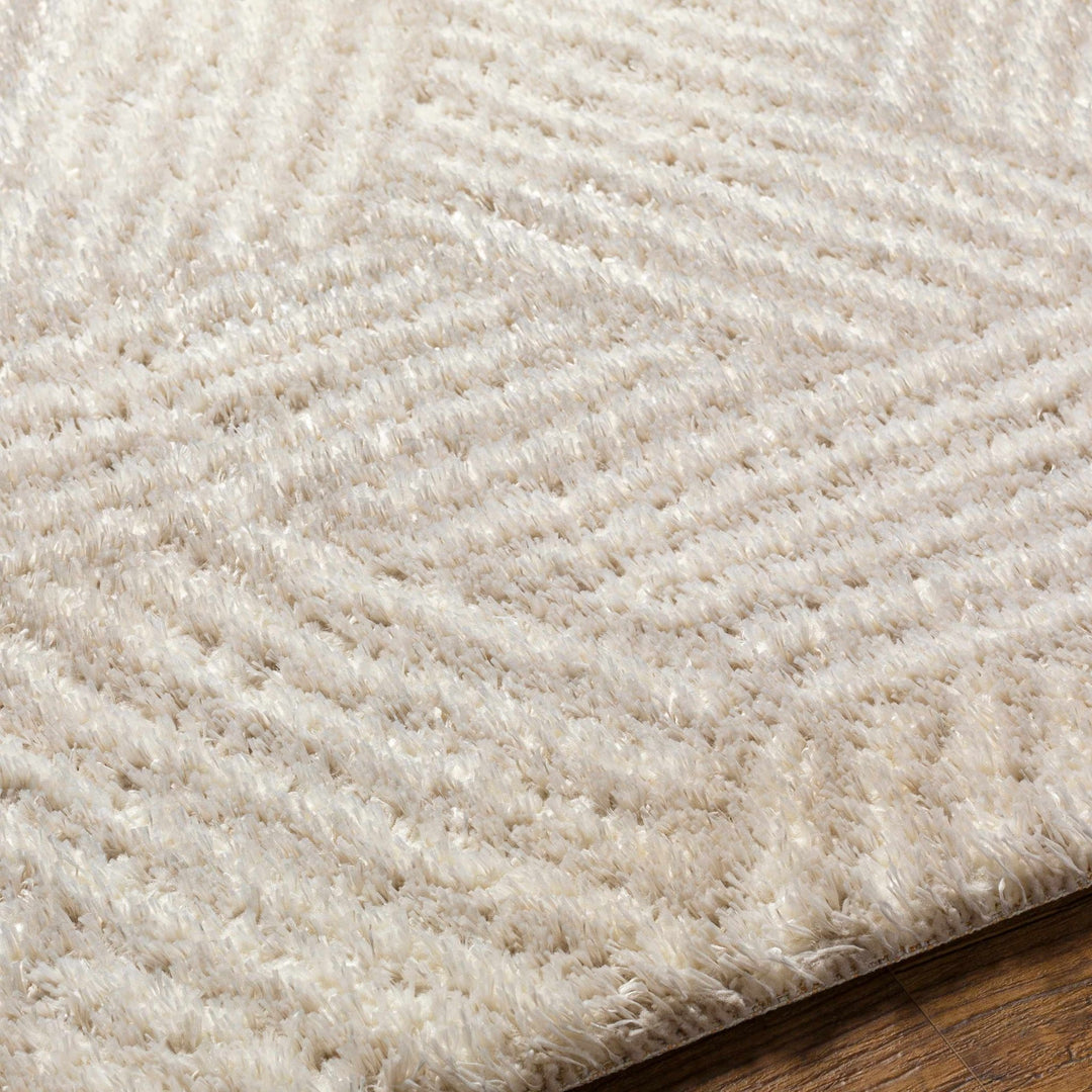Mura Contemporary Geometrical Design Ivory Area Rug - The Rug Decor