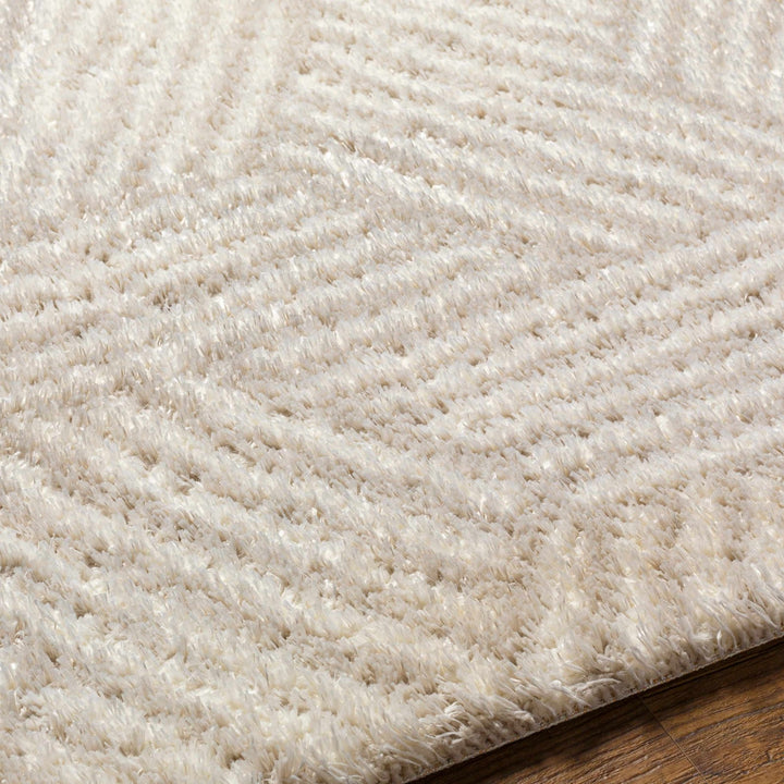 Mura Contemporary Geometrical Design Ivory Area Rug - The Rug Decor