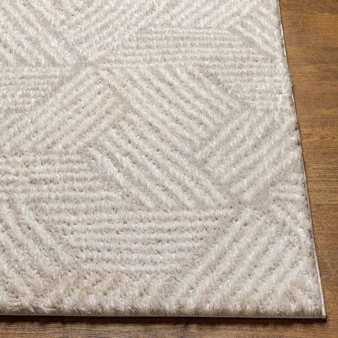 Mura Contemporary Geometrical Design Ivory Area Rug - The Rug Decor