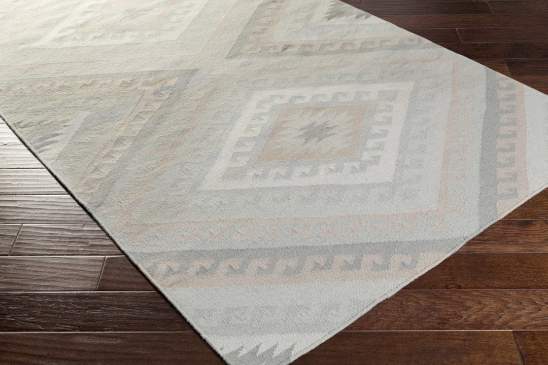 Mutual Gray Modern Style Hand Woven Wool Area Rug