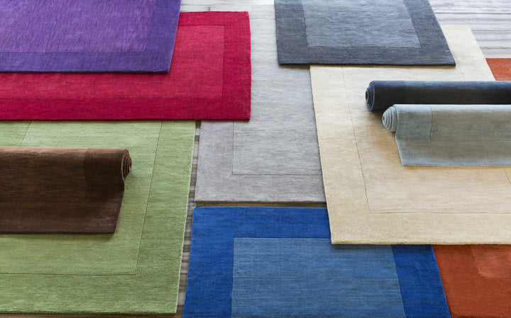 Slade Modern Solid Design Beige Hand Loomed Area Rug