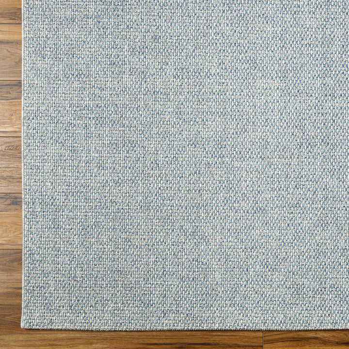 Mirit Gray And Blue Contemporary Style Area Rug