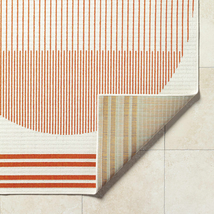 Nabil Contemporary Geometrical Ivory Area Rug - The Rug Decor