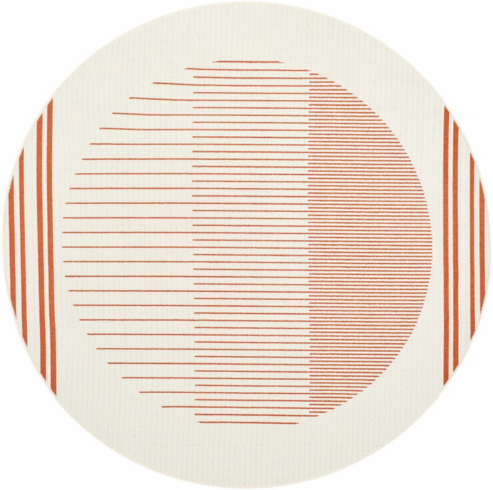 Nabil Contemporary Geometrical Ivory Area Rug - The Rug Decor