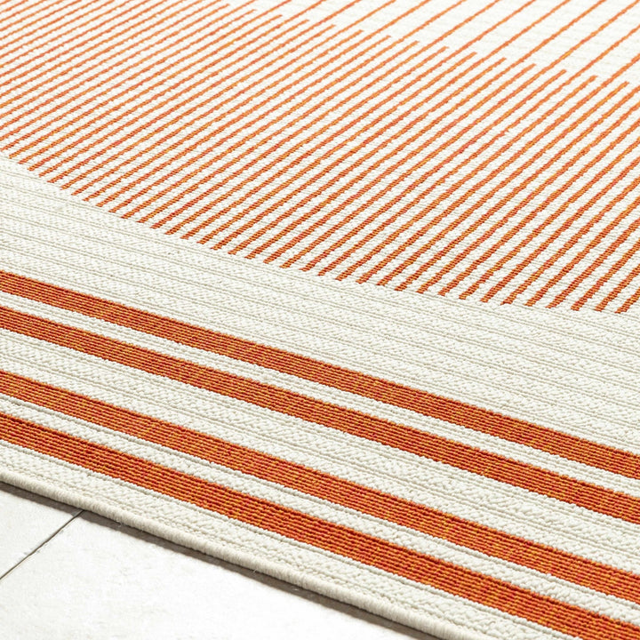 Nabil Contemporary Geometrical Ivory Area Rug - The Rug Decor