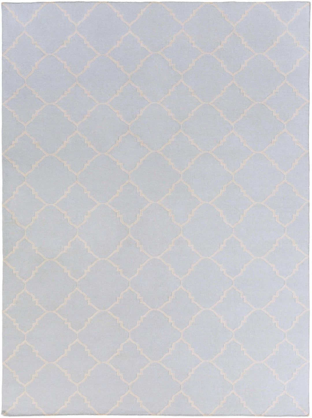 Nadeau Contemporary Geometrical Pale Blue Area Rug - The Rug Decor