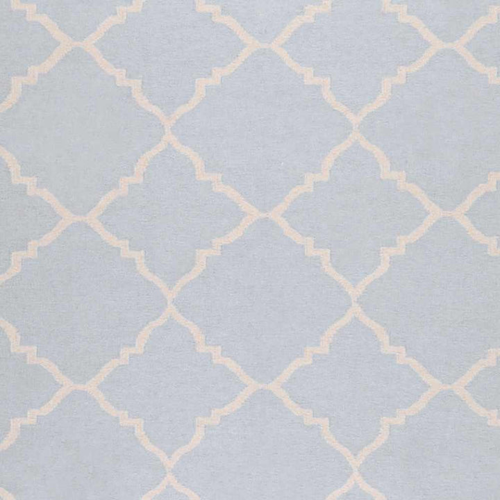 Nadeau Contemporary Geometrical Pale Blue Area Rug - The Rug Decor