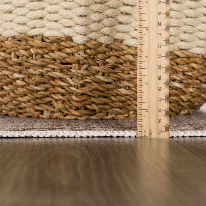 Nadie Traditional Style Beige and Brown Area Rug - The Rug Decor