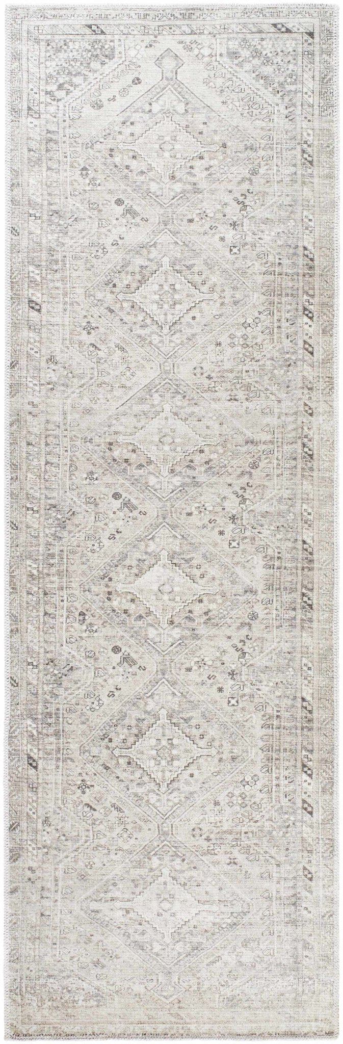 Nadie Traditional Style Beige and Brown Area Rug - The Rug Decor