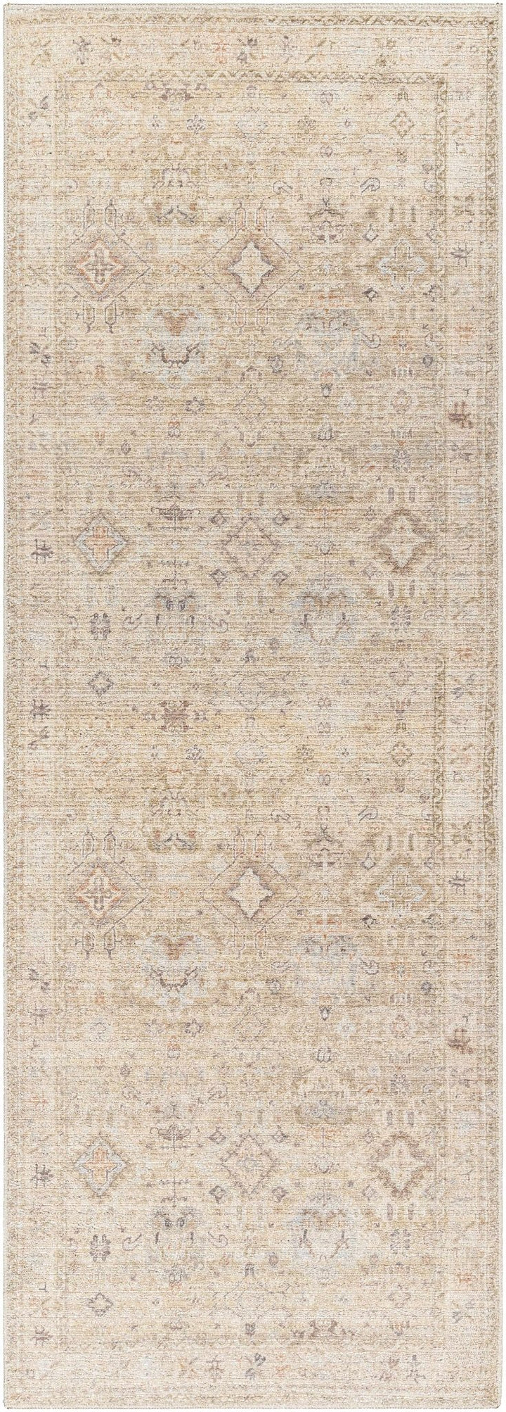 Nakia Traditional Style Tan And Brown Area Rug - The Rug Decor