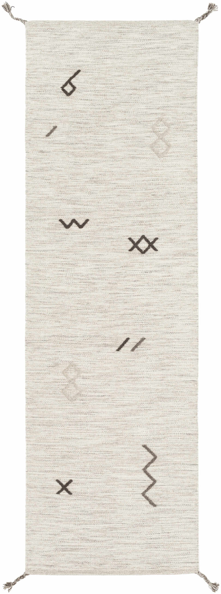 Napaskiak Modern Style Ivory Hand Woven Area Rug