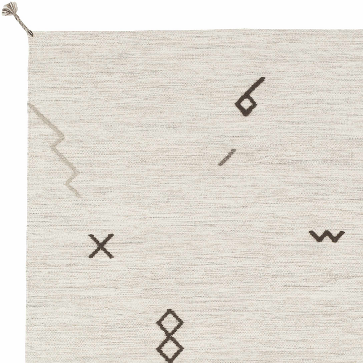 Napaskiak Modern Style Ivory Hand Woven Area Rug