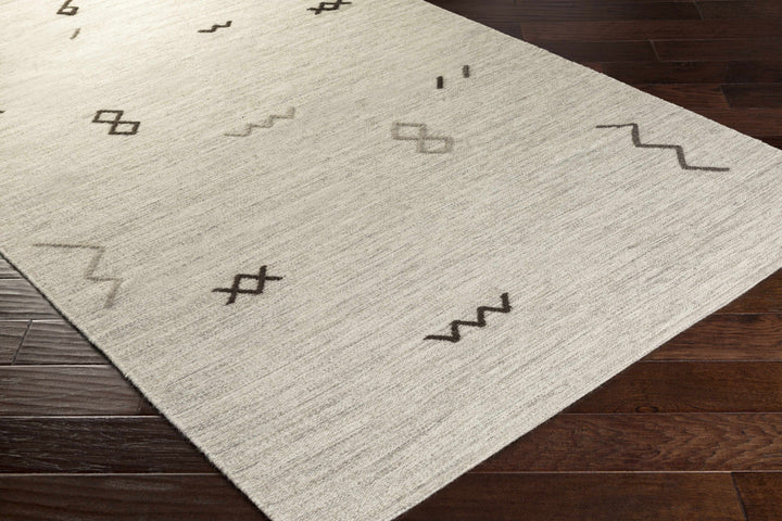 Napaskiak Modern Style Ivory Hand Woven Area Rug
