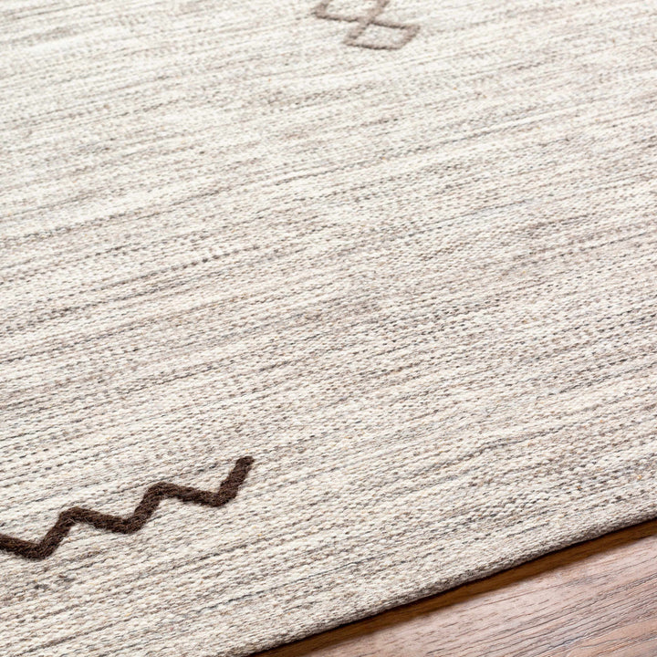 Napaskiak Modern Style Ivory Hand Woven Area Rug