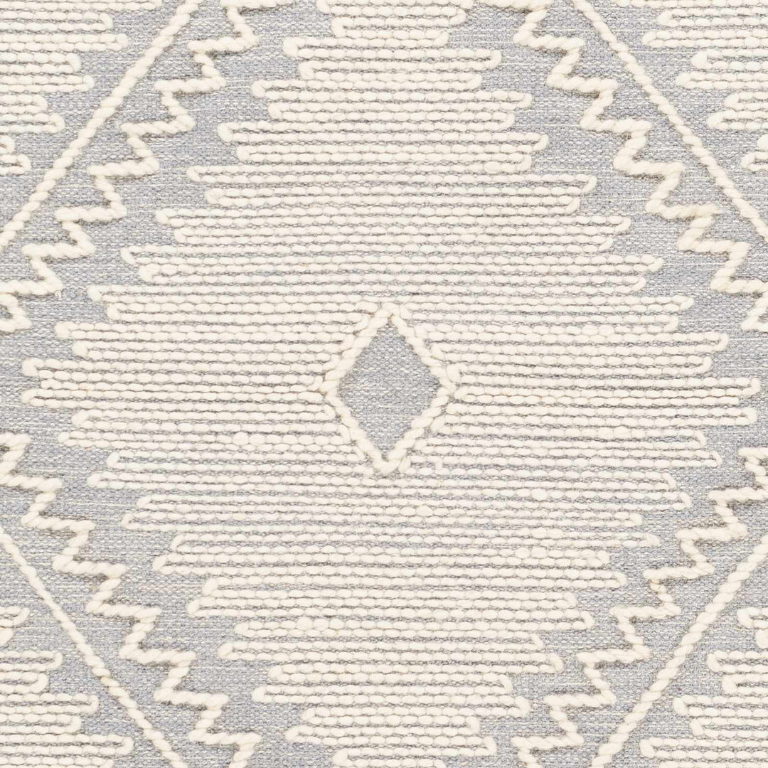 Naranjito Modern Geometrical Design Ivory Hand Woven Area Rug