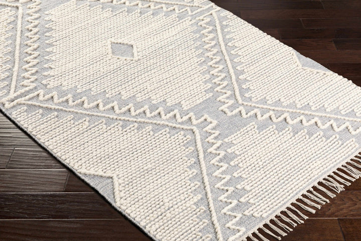 Naranjito Modern Geometrical Design Ivory Hand Woven Area Rug - The Rug Decor