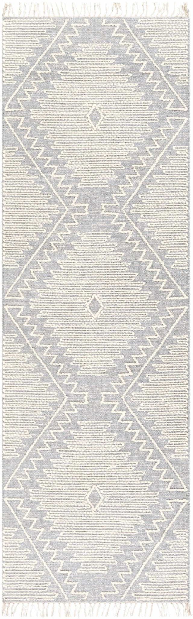Naranjito Modern Geometrical Design Ivory Hand Woven Area Rug - The Rug Decor
