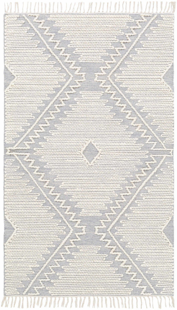 Naranjito Modern Geometrical Design Ivory Hand Woven Area Rug - The Rug Decor