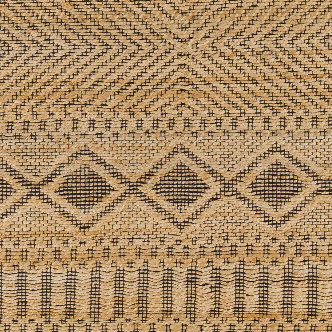 Nasugbu Tan Modern Geometrical Design Hand woven Area Rug - The Rug Decor