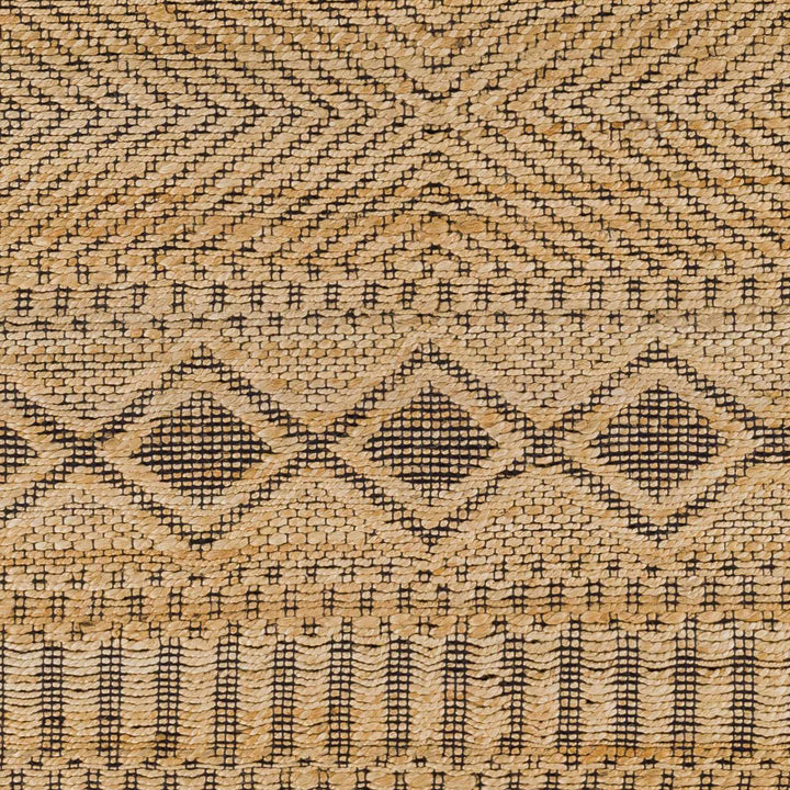 Nasugbu Tan Modern Geometrical Design Hand woven Area Rug - The Rug Decor