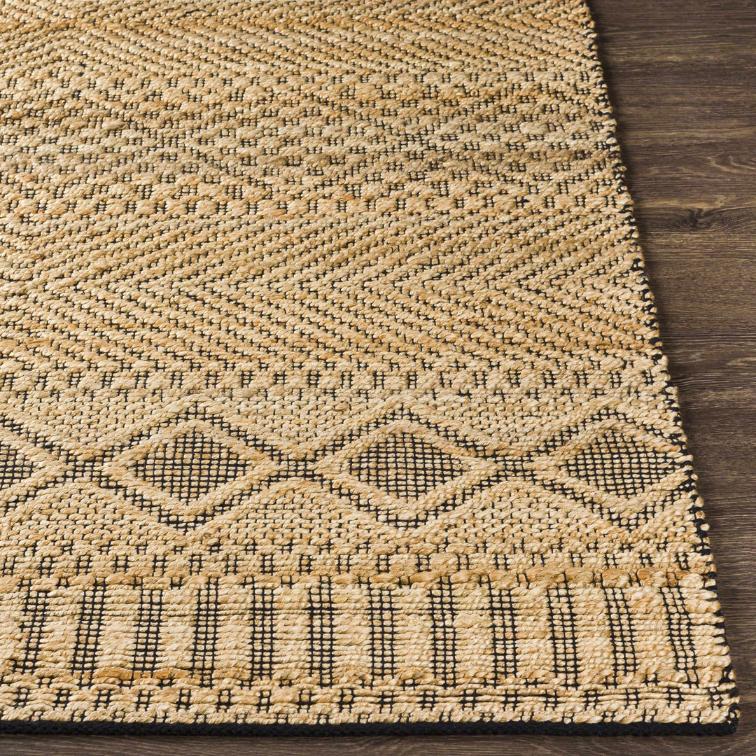 Nasugbu Tan Modern Geometrical Design Hand woven Area Rug - The Rug Decor