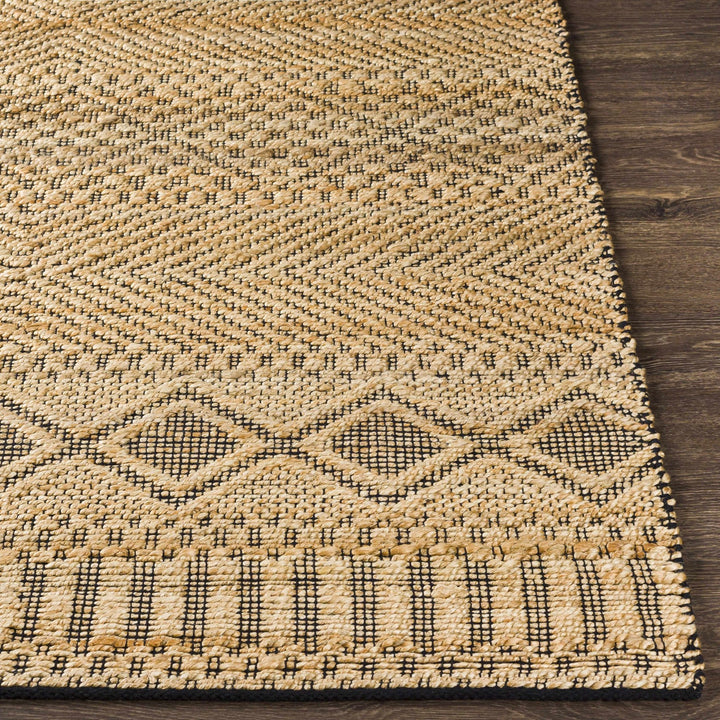 Nasugbu Tan Modern Geometrical Design Hand woven Area Rug - The Rug Decor