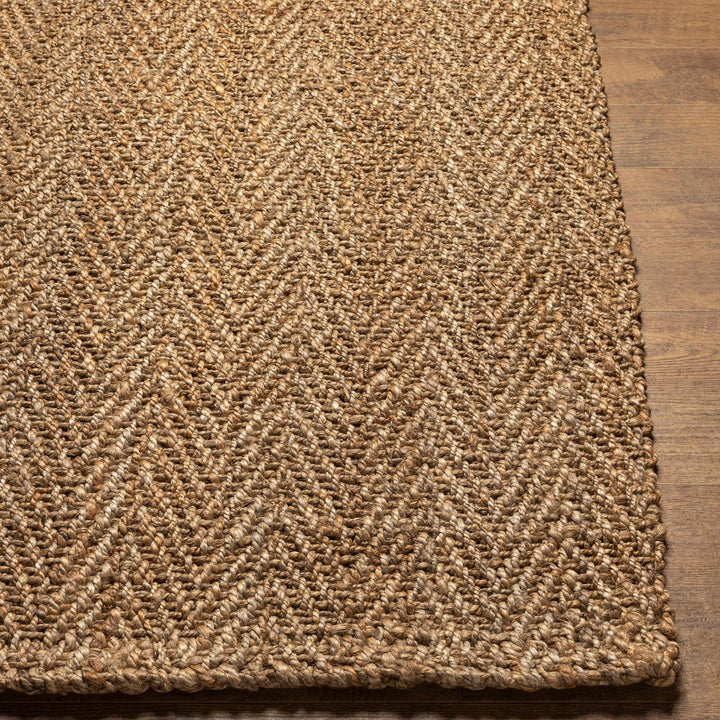 Natural Brown Hand Woven Multi Size jute Braided Area Rug - The Rug Decor