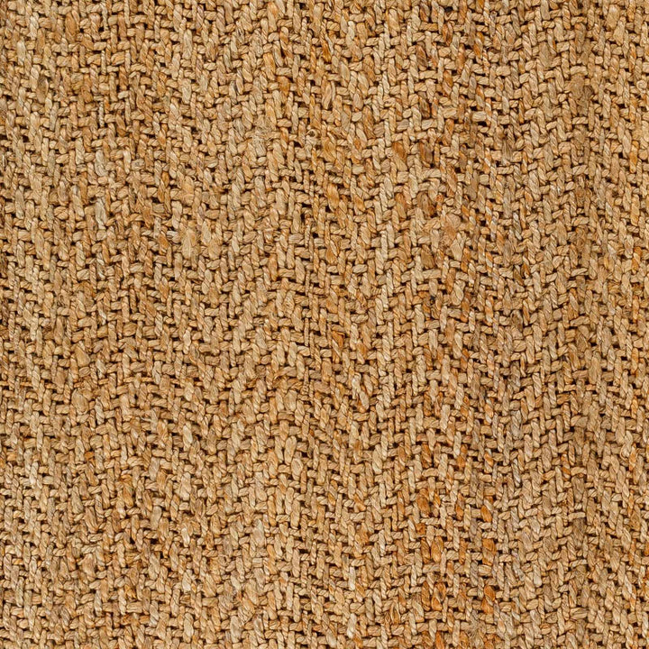 Natural Brown Hand Woven Multi Size jute Braided Area Rug - The Rug Decor