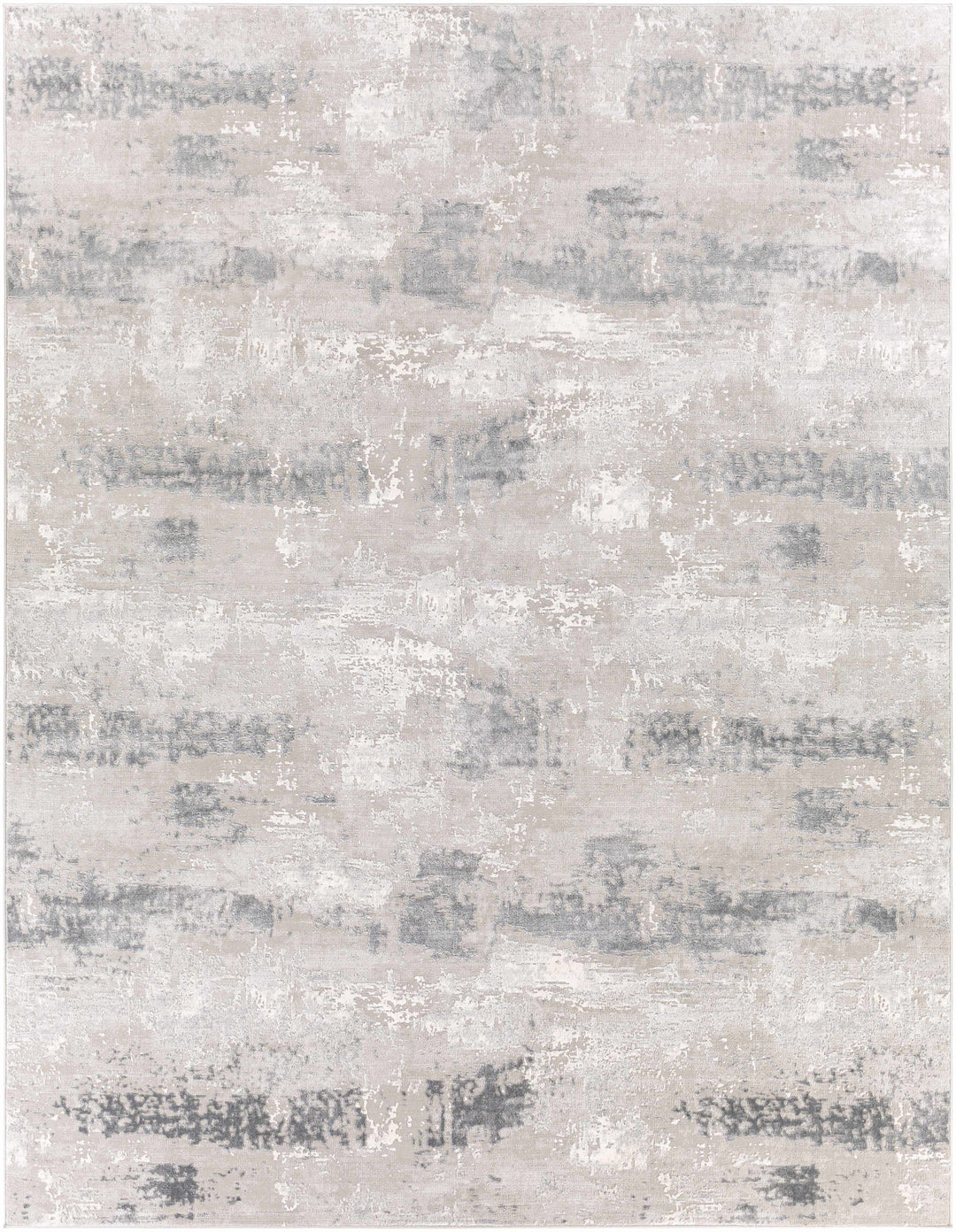 Neponsit Modern Abstract Design Gray Area Rug