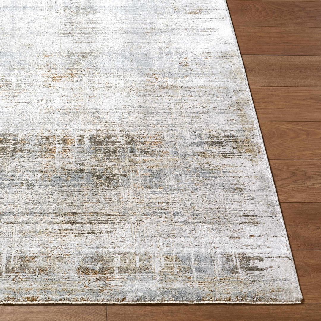 Neron Modern Abstract Design Ivory And Brown Rug - The Rug Decor