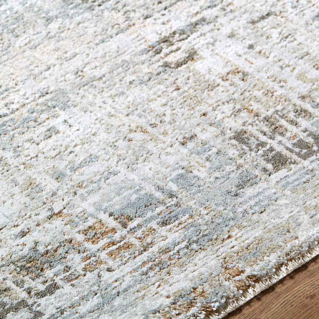 Neron Modern Abstract Design Ivory And Brown Rug - The Rug Decor