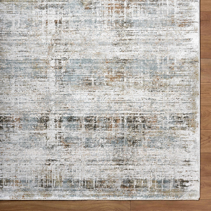 Neron Modern Abstract Design Ivory And Brown Rug - The Rug Decor