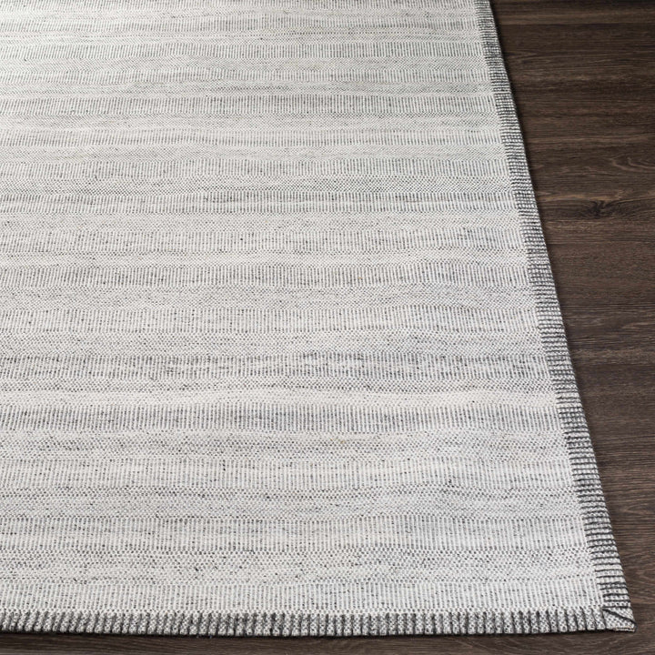 Nettleham Modern Style Silver Hand Woven Area Rug