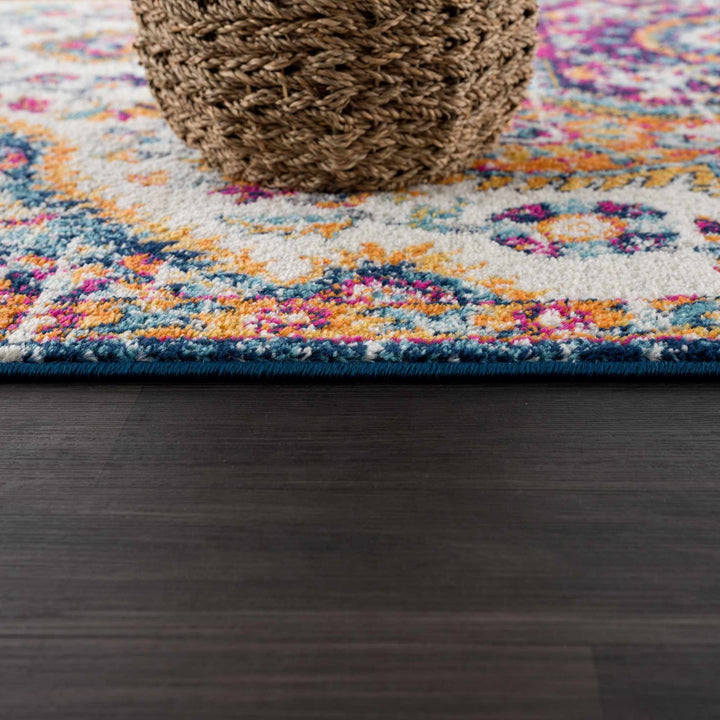 New Simsbury Traditional Style Multicolor Area Rug - The Rug Decor